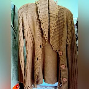 Soft brown sweater